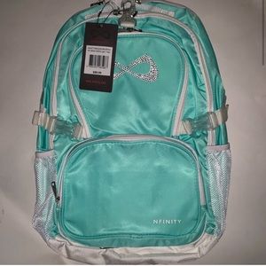 Nfinity Princess Cheerleader Backpack Teal